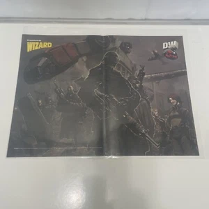 Vintage 90s double sided Wizard poster Marvel Comics Venom Gi Joe Transformers 2 - Picture 1 of 6