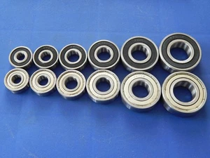 Kugellager 6000 bis 6310 2RS oder ZZ Rillenkugellager - Bild 1 von 4