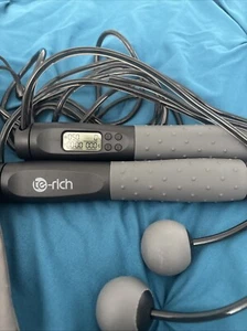 Te-Rich Jump Rope, Weighted Jump Rope for Fitness, Skipping Rope with Counter  - Picture 1 of 2