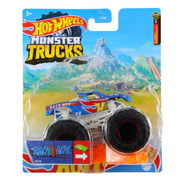 Hot Wheels Monster Trucks Veículo de Brinquedo Pure Muscle Escala 1:24