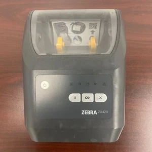Zebra ZD420 Thermal Transfer Barcode Label Printer ZD42042-T01E00EZ w / Ethernet - Picture 1 of 11