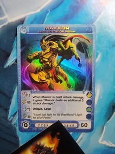Maxxor Protector of Perim Max E 115/60/75/40/60e Ultra Rare Chaotic TCG Card NM. - Picture 1 of 6
