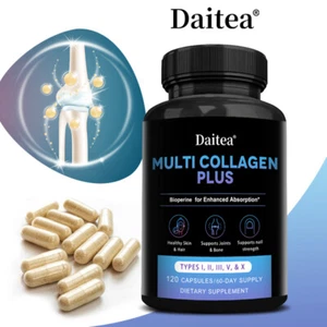 Joint care Duo | Collagen Peptides + Elastin Types I, II, III, V, X Anti-aging - Picture 1 of 13