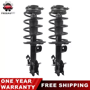 New Pair Front Shock Struts Absorbers FIT for 2014-2019 Nissan Sentra 1.8L - Picture 1 of 12