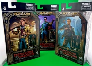 Lot of 3 Dungeons & Dragons: Honor Among Thieves Golden Archive SIMON 6” Figures - Picture 1 of 8