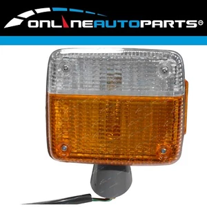 LH Front Corner Light w/ Grey Base for Toyota Landcruiser FJ HJ BJ 1965-1985 LHS - Picture 1 of 3