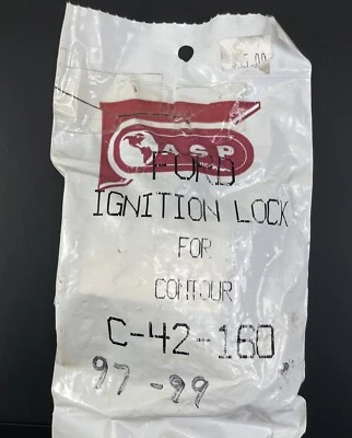 Trava de ignição Ford compatível com ASP C-42-160 com 2 chaves para contorno 1997-1999 - Imagem 1 de 4