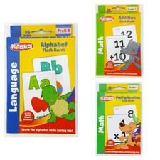 Playskool Flashcards Choose from Multiplication, Addition, Alphabet or set of 3