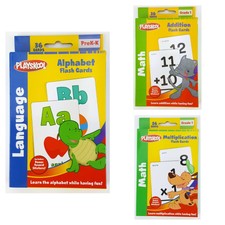 Playskool FLASHCARDS Choose from Multiplication, Addition, Alphabet or set of 3