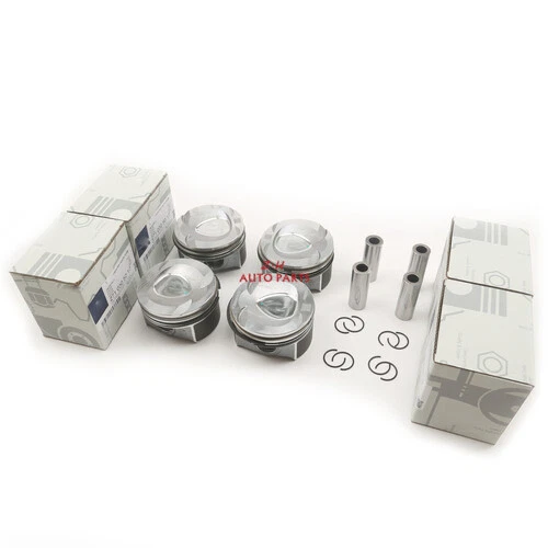 4x Pistons &Rings Φ20mm Fit For Mercedes-Benz 1.8T W212 A207 C207 R172 C200 1.8T — 第 1/4 张图片