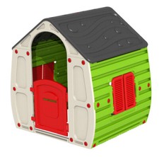 Starplast 102 x 90 x 109 cm Casetta in Plastica per Bambini - Multicolore