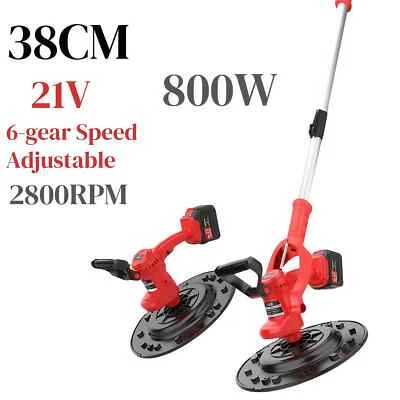 DC21V 19500mAh Cement Concrete Floor Trowel Calender Cordless Electric Sander - Image 1 of 4