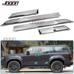 Silver Side Body Door Molding Cover For Toyota Land Cruiser Prado J250 LC250 24+ - Picture 1 of 10
