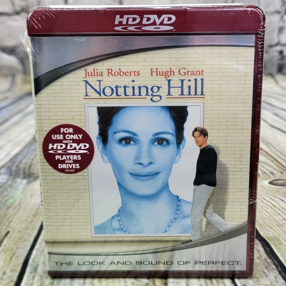 Notting Hill HD DVD Movie NEW Julia Roberts Hugh Grant Widescreen Comedy - Image 1 of 4