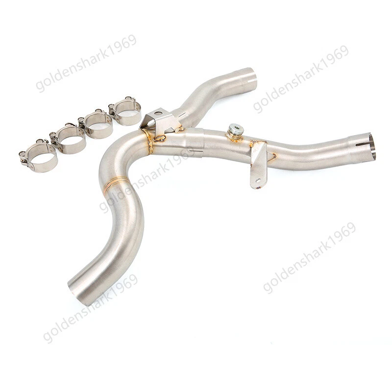 For BMW R1150R R1150GS R850R Exhaust Tips Mid Pipe Stainless Steel Slip On Tube - Image 1 of 4