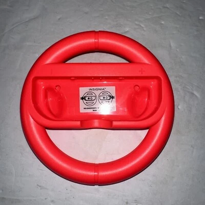 Insignia Nintendo Switch Steering Racing Wheels for Joy Cons Red Insignia Kart - Image 1 of 4