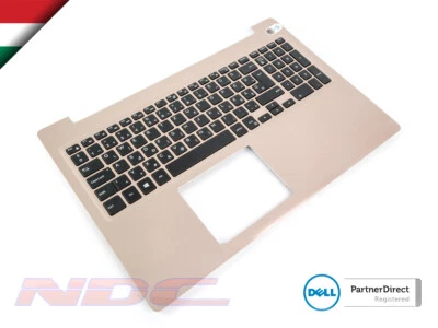 Reposamanos Dell Inspiron 5570/5575 dorado y teclado retroiluminado HÚNGARO 0VDFV7+0TJRHX Foto 1 de 3