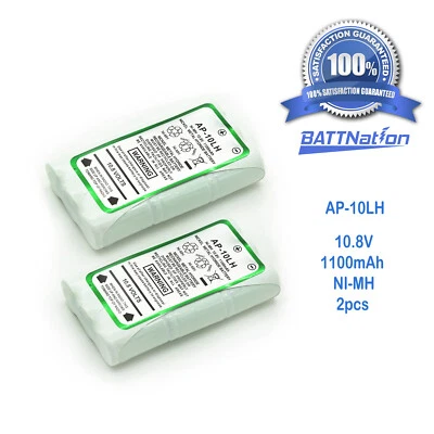 2x 10.8V 1100mAh NiMh battery for Motorola HNN9027 Radius P10 P50 Standard - Image 1 of 4