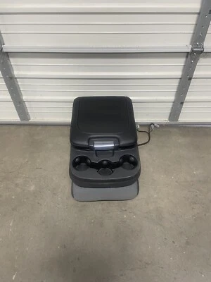 Dodge Ram 1500 2500 3500 2003-2024 asiento central consola tela negra y gris Foto 1 de 4