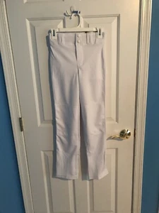 Champro Sports White BASEBALL PANT Open Bottom Adjustable Hem Youth M New - Picture 1 of 5