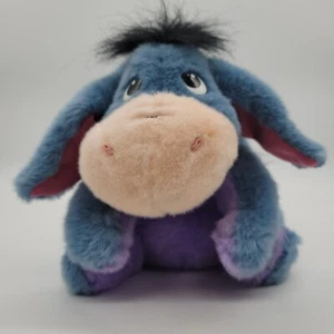 Vintage Fisher Price Eeyore "Ask Me More" Talking Plush Toy 1999 Winnie The Pooh - Picture 1 of 10