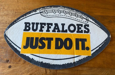 1990 CU Buffaloes Football Orange Bowl Champion 2 Sided CHEERLEADERS Pennant Cover