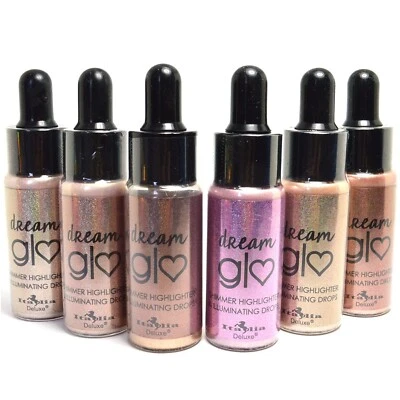 Italia Deluxe Juego de 6 Gotas Iluminadoras Iluminadoras Dream Glo Shimmer Foto 1 de 2