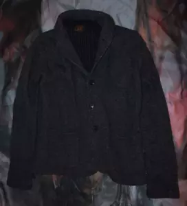 William Hunt Buffalo Button Coat Saville Row Large - Picture 1 of 6