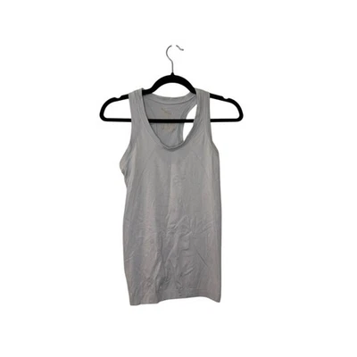 Camiseta sin mangas deportiva para mujer Gaiam espalda deportiva rendimiento gris talla mediana Foto 1 de 3