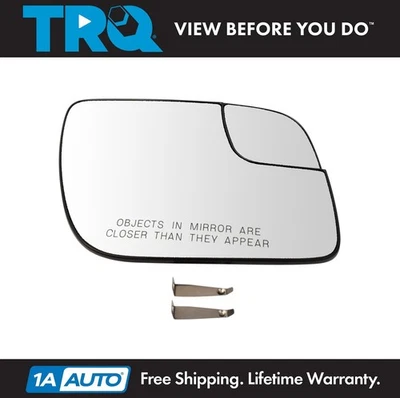 Espejo retrovisor derecho TRQ de vidrio para Ford Explorer 13-19 Police Interceptor utilitario 16-19 Foto 1 de 4