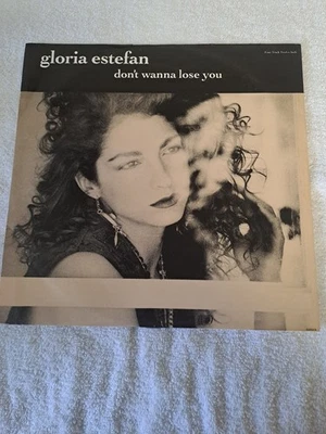 GLORIA ESTEFAN - Don't Wanna Lose You - 1989 UK 4-track 12" Vinyl Single - Image 1 of 4