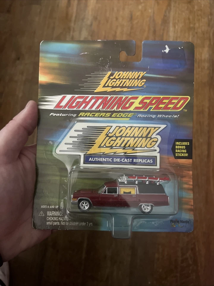 Coche fúnebre de surf Johnny Lightning Lightning Speed Foto 1 de 4