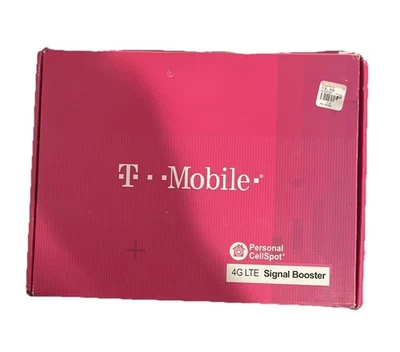 T-Mobile 4G LTE CellSpot Signal Booster - open box Containing 9 Items. - Image 1 of 4