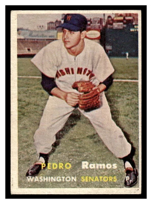 1957 Topps BASEBALL #326 Pedro Ramos 57T - Image 1 of 2