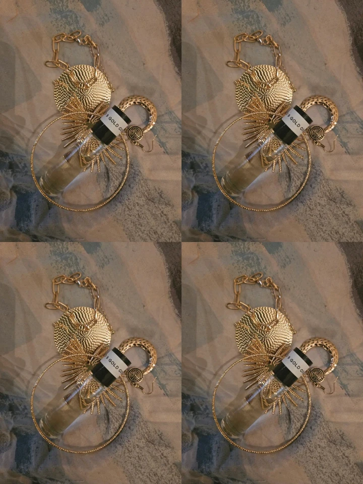 Perfume Aceite Perfume Concentrado Dorado - Aroma Duradero Foto 1 de 1