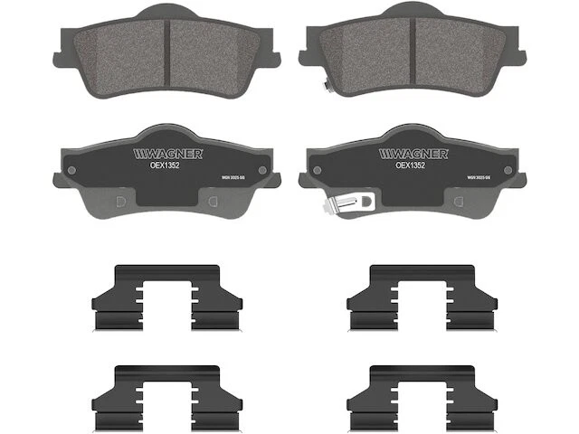 Rear Brake Pad Set Wagner 91NGYZ98 for Pontiac G8 2008 2009 - Image 1 of 1