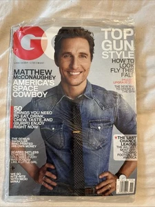 GQ Magazine November 2014 Matthew McConaughey Nicki Minaj NEW - FACTORY SEALED - Picture 1 of 2
