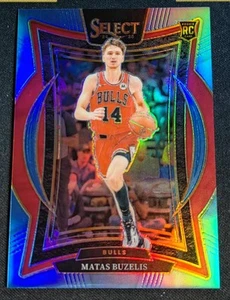 2024-25 Panini Select Matas Buzelis Chicago RC Rookie Concourse Light Blue /299 - Picture 1 of 1
