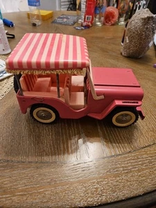 1963 Pink Surrey Tonka Jeep - Picture 1 of 10