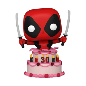 Marvel Deadpool 30° Anniversario Pop! Figure Vinile Deadpool nella Torta 9 Cm - Imagen 1 de 2