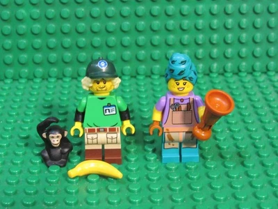 Lot 2 Lego Series 24 Minifigures Collectible CMF Potter + Conservationist WA24 - Image 1 of 2