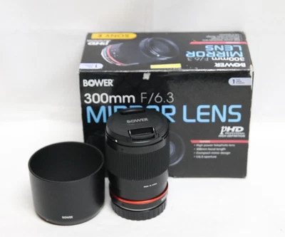 Bower 300mm F6.3 Mirror Lens For Sony  E-Mount - Image 1 of 4