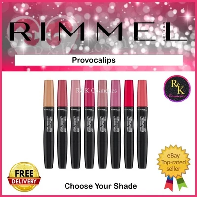 RIMMEL Lasting Provocalips 16hr Lip Colour Liquid Lipstick SEALED - Choose Shade - Image 1 of 4
