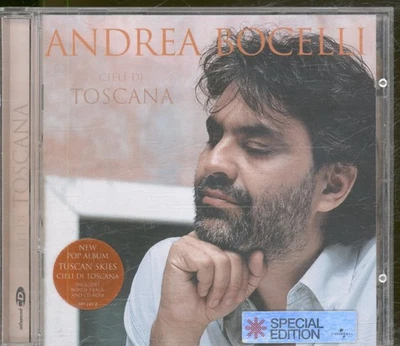 ANDREA BOCELLI CIELI DI TOSCANA CD 16 track Enhanced CD with extra content. Has - Bild 1 von 3