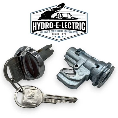 Glove Box Compartment Lock Assembly- GM Keys- 1978-1990 Impala & Caprice - Image 1 of 4