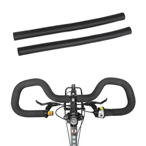Bicycle Handlebar Grips Cover Racing Bike Sponge Foam Rubber Tube Flexible Cu... - Picture 1 of 7