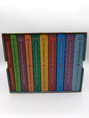 A Series of Unfortunate Events Books 1-10 Box Set Lemony Snicket 2005 - Image 1 of 4