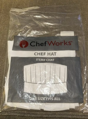Sombrero de Chef Chef Works Talla Única Blanco ENVÍO GRATUITO Foto 1 de 2