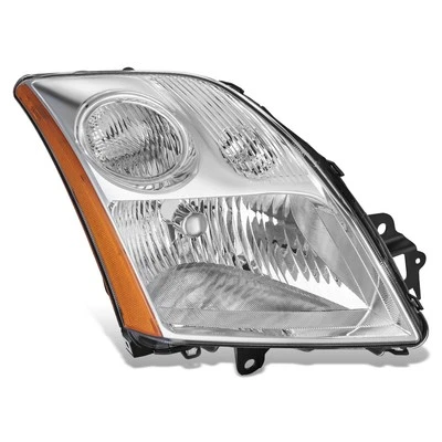 Ajuste 07-09 Nissan Sentra 2.0L lado derecho cromo carcasa faro lámpara estilo OE Foto 1 de 4