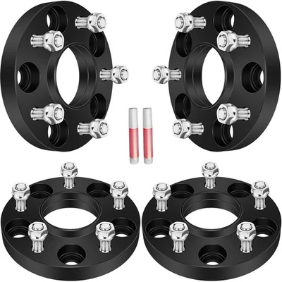 4 piezas espaciadores de rueda centrados en el cubo de 20 mm 5x4,5 para Kia Optima Mazda 3 5 2006-16 12x1,5 Foto 1 de 4